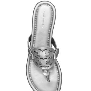 Tory Burch sliver sandals